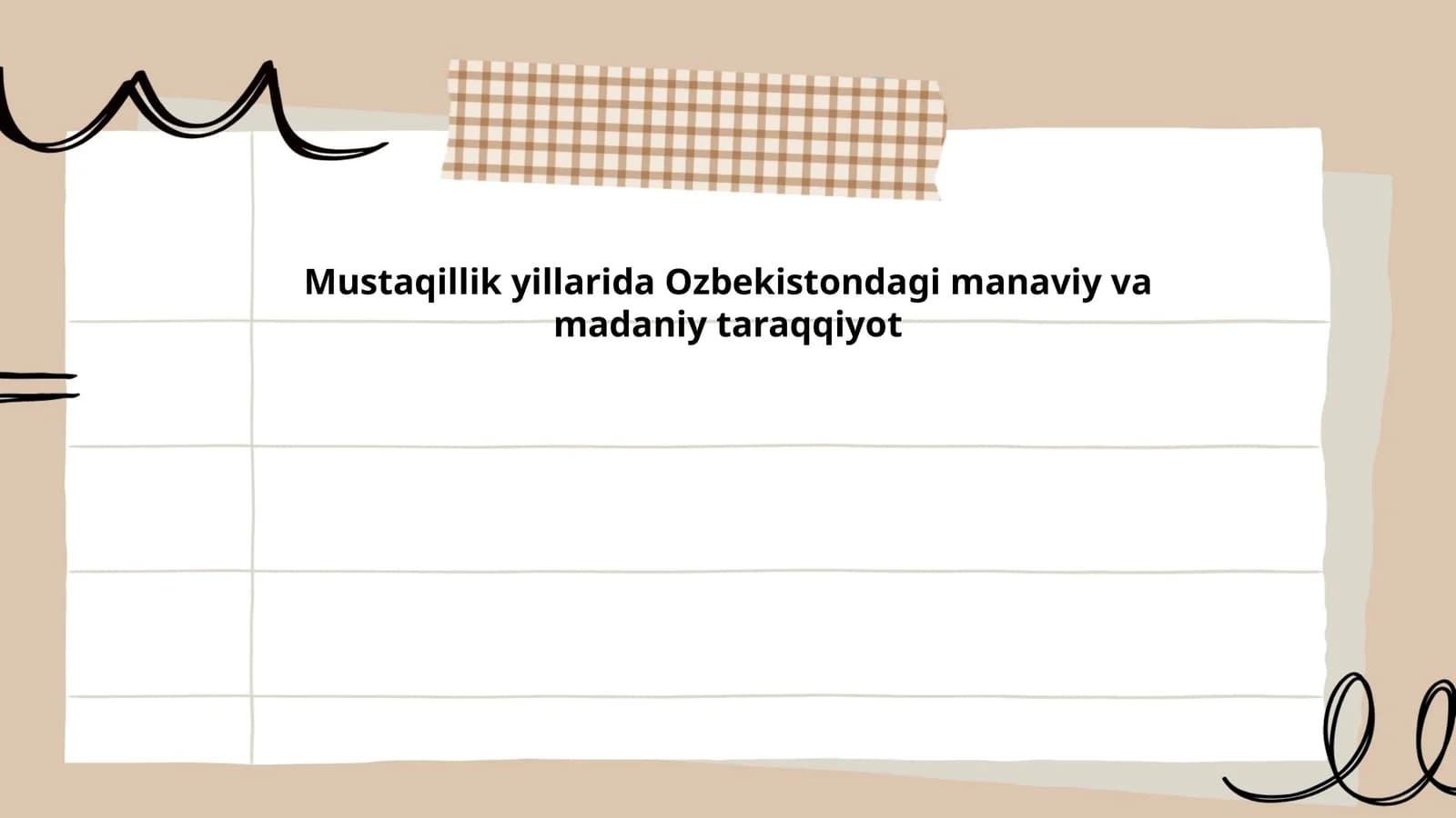 Ta'lim tizimidagi islohotlar