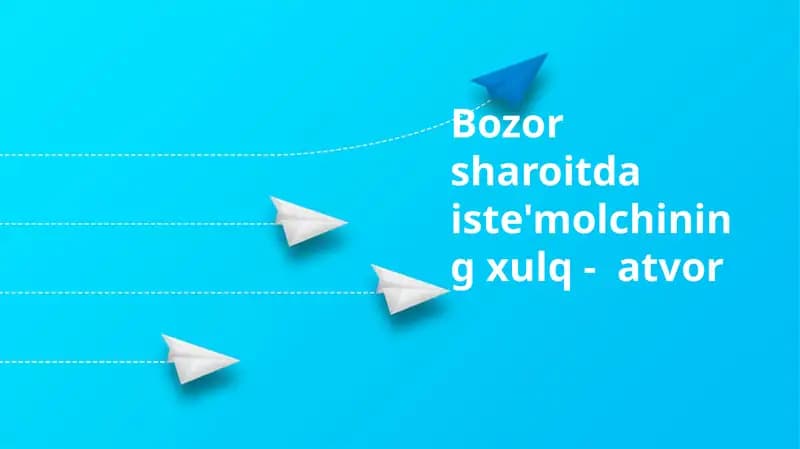 Iste'molchi xulq-atvori
