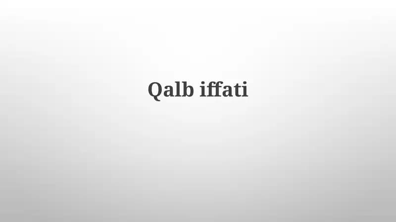 Qalbiffati