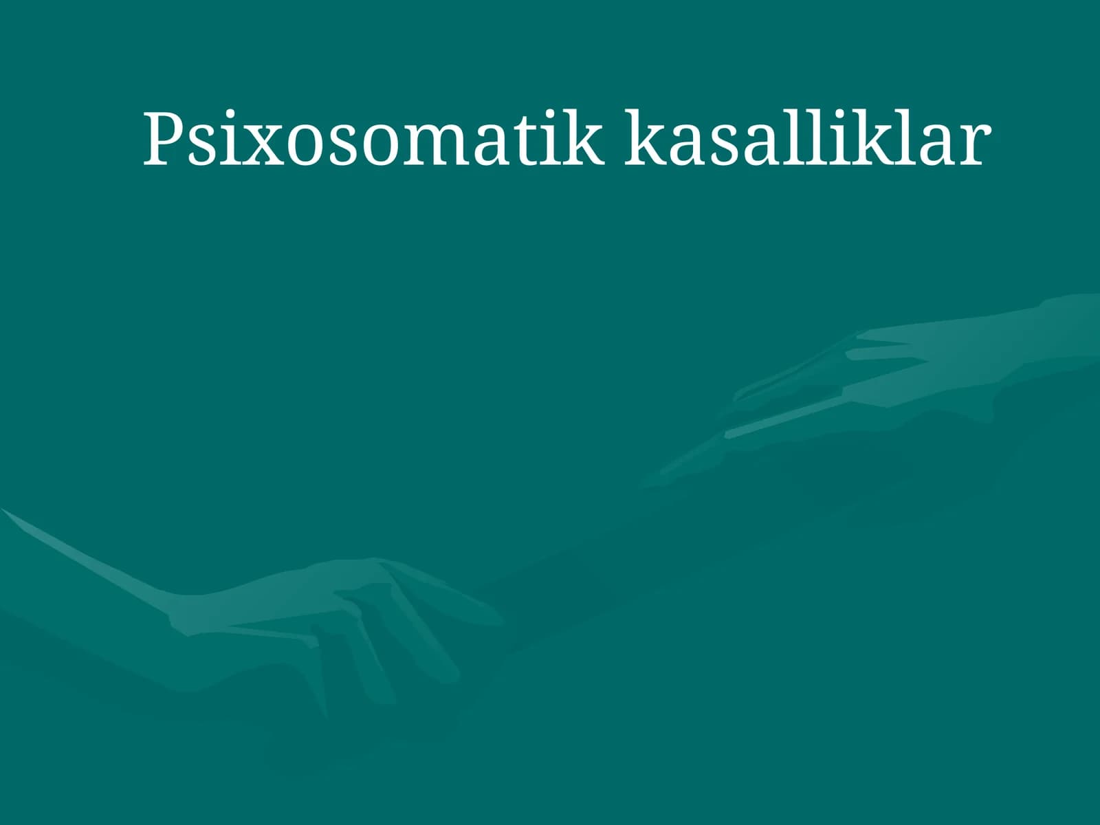 Psixosomatik kasalliklar