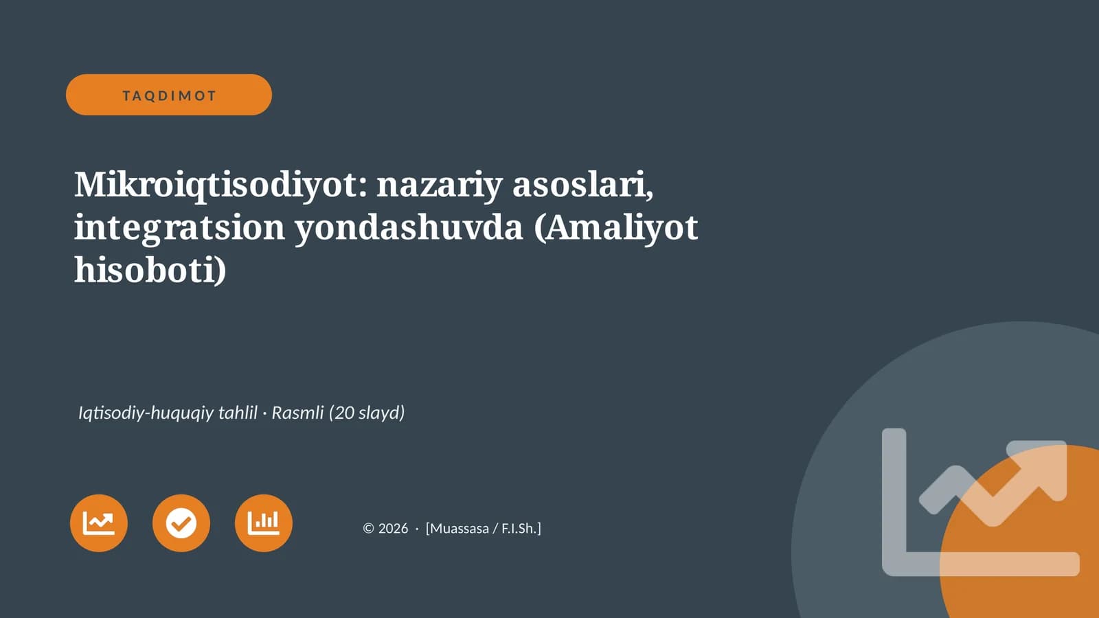 Mikroiqtisodiyot: nazariy asoslari, integratsion yondashuvda