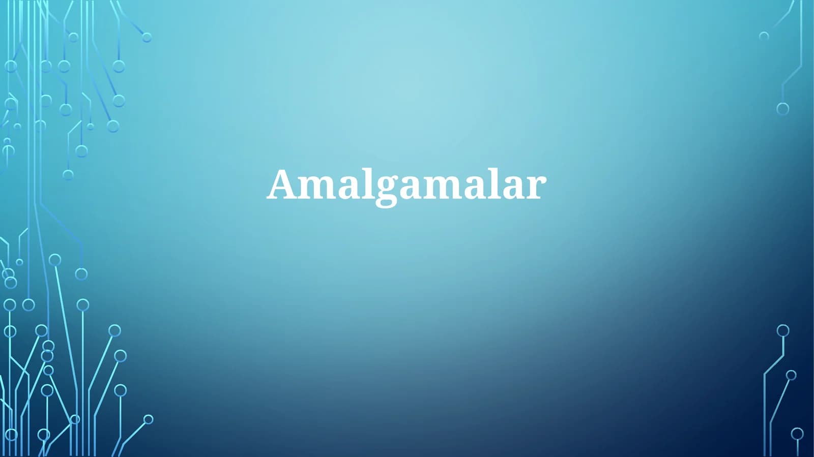 Amalgamalar