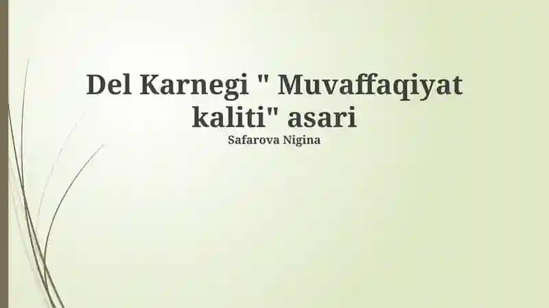 Muvaffaqiyat Kaliti