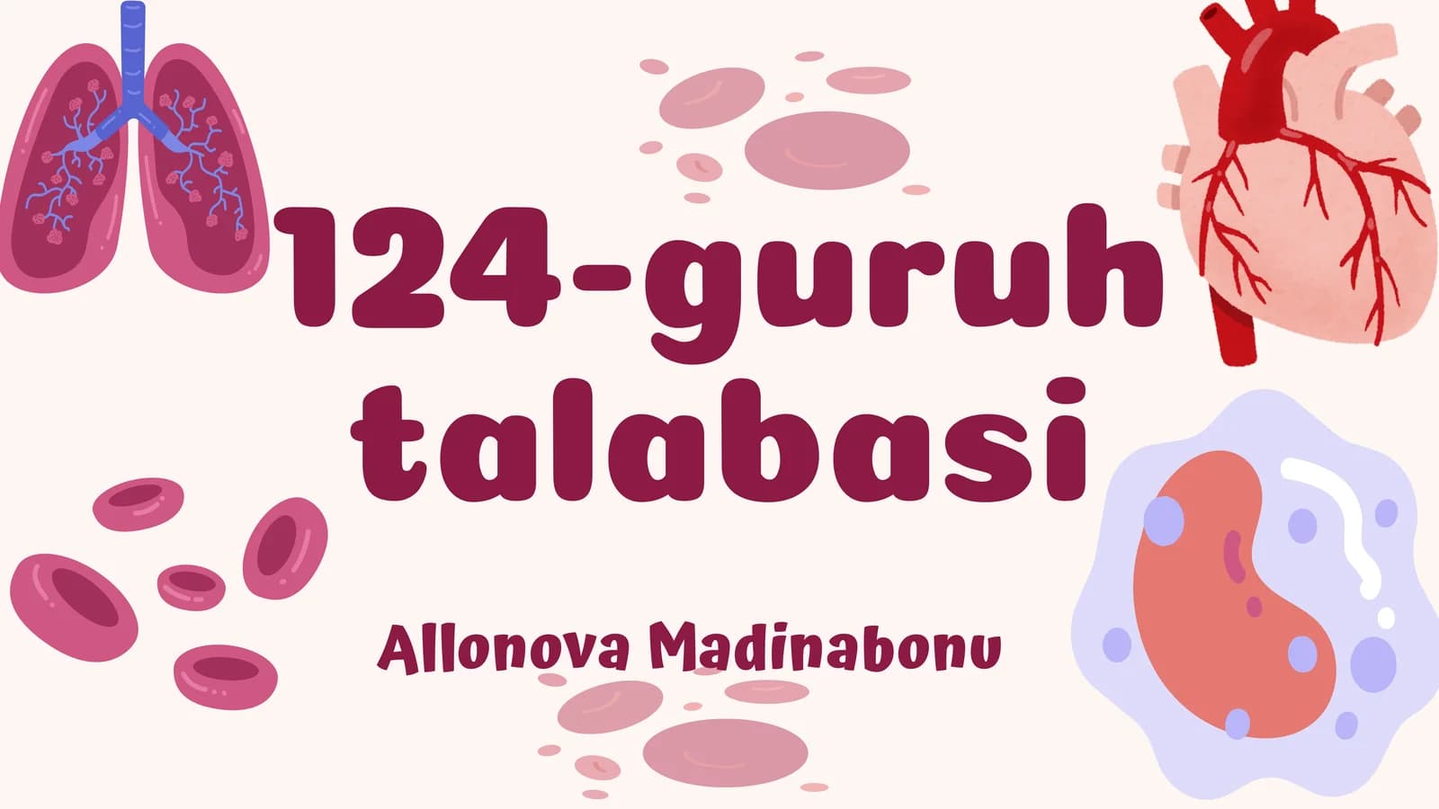 Qon limfa- retikulyar tizimi biokimyosi