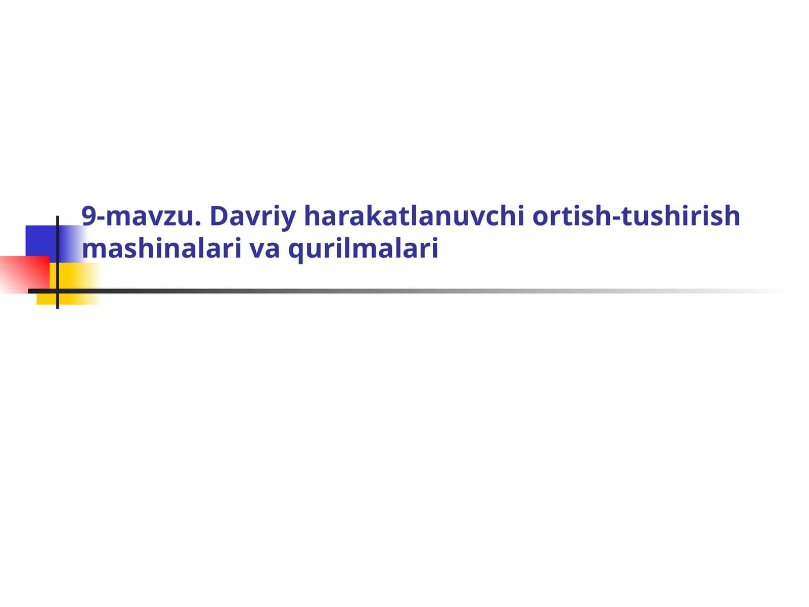 Teleskopik yuklagich