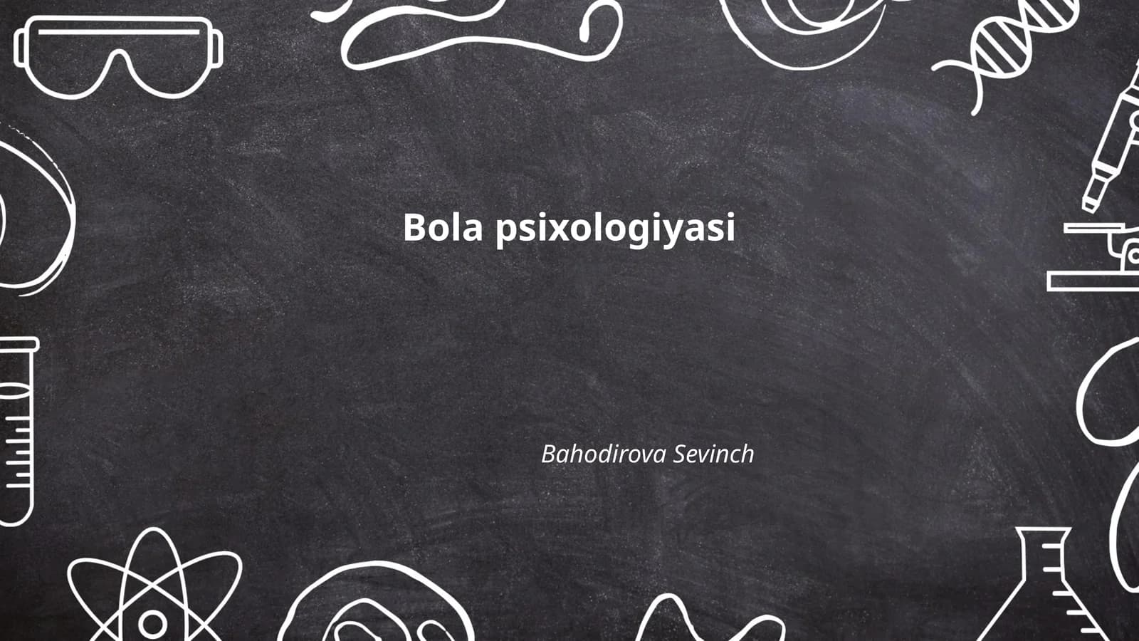 Bola psixologiyasi