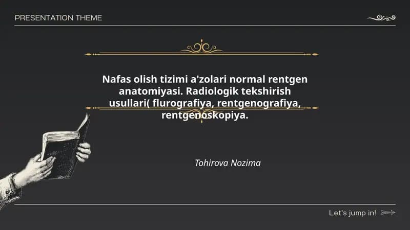 Radiologik tekshirish usullari