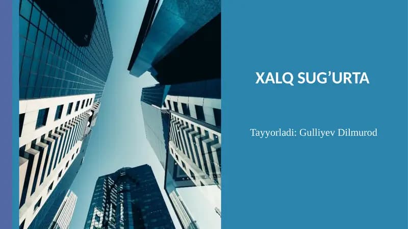 XALQ SUG'URTA
