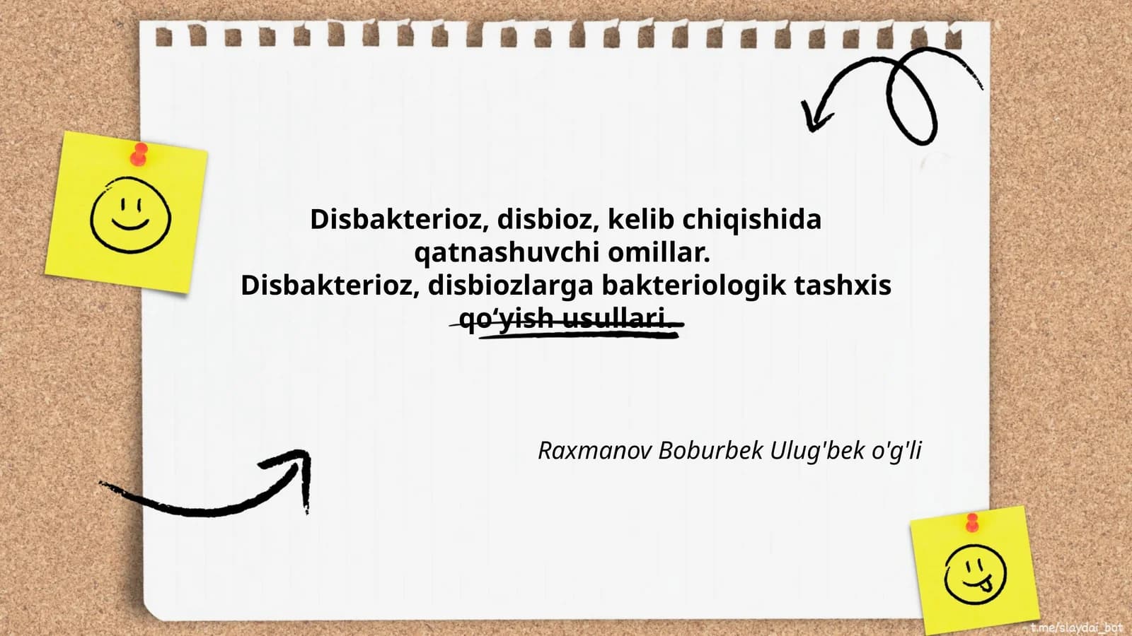 Disbakterioz va disbioz