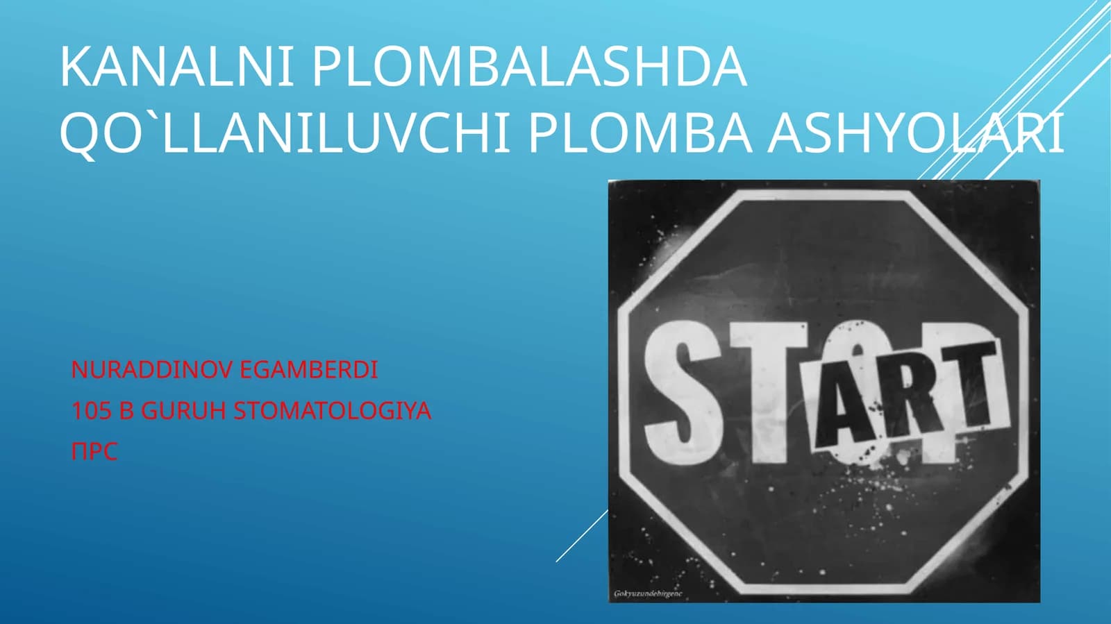 Kanalniplombalashdaqo`llaniluvchiplombaashyolari