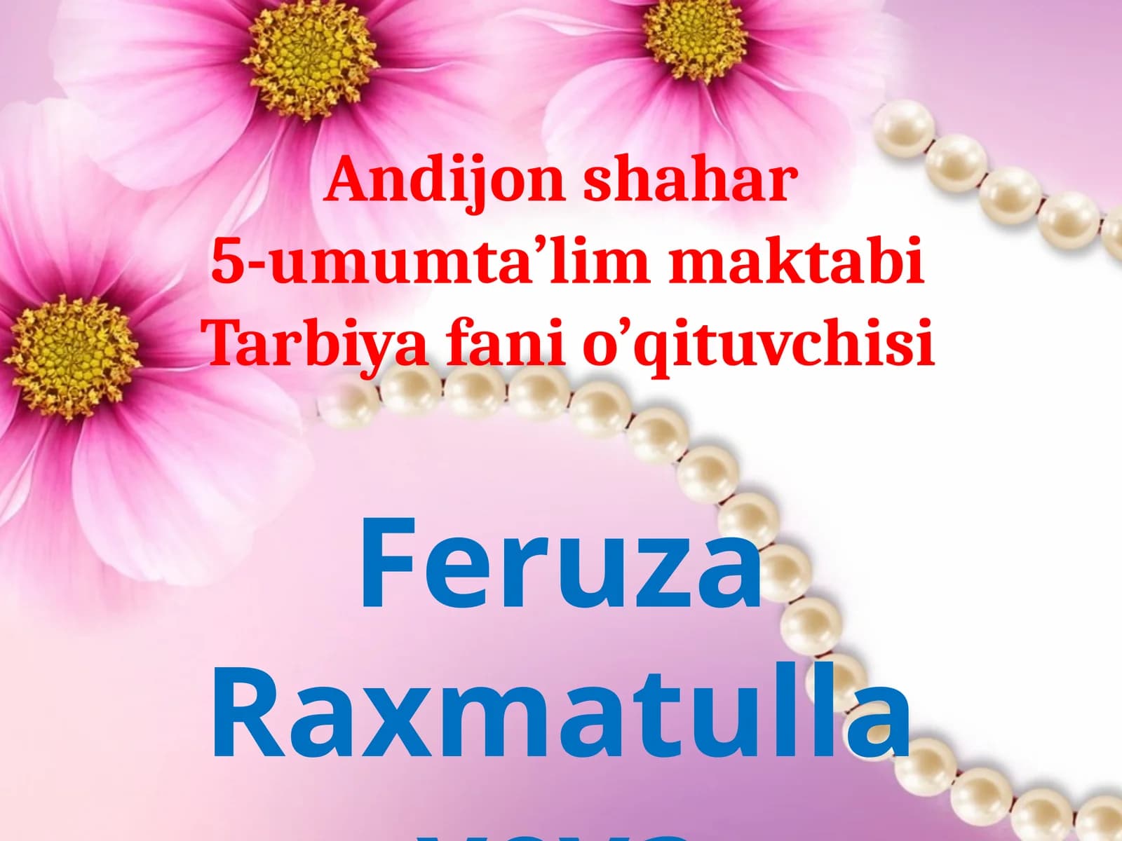 MASHAQQATLARNI YENGIB O’TISH