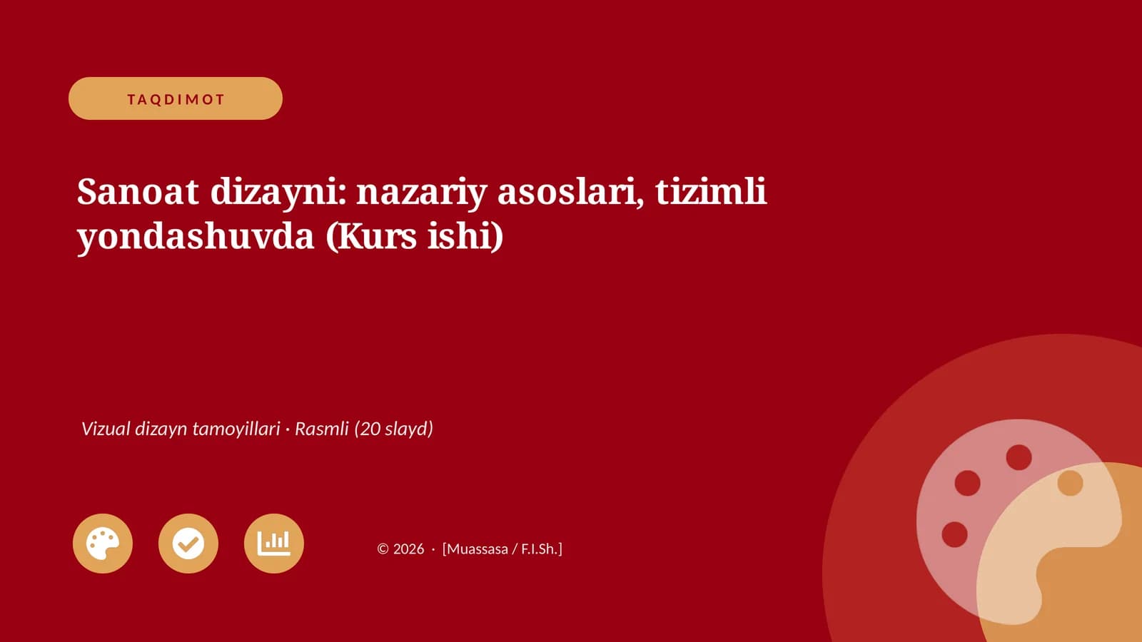 Sanoat dizayni: nazariy asoslari, tizimli yondashuvda
