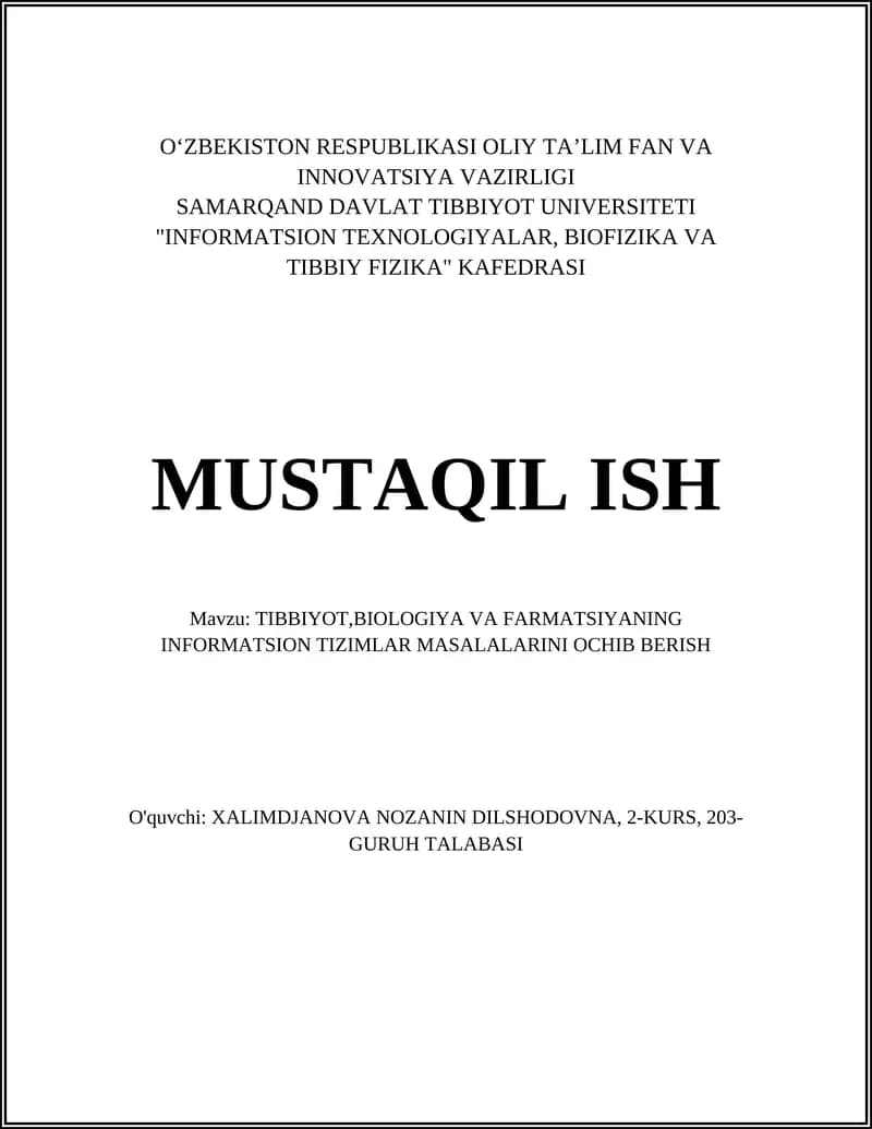 Elektron tibbiy yozuvlar (EHR) tizimlari va ularning ma'lumotlar xavfsizligi