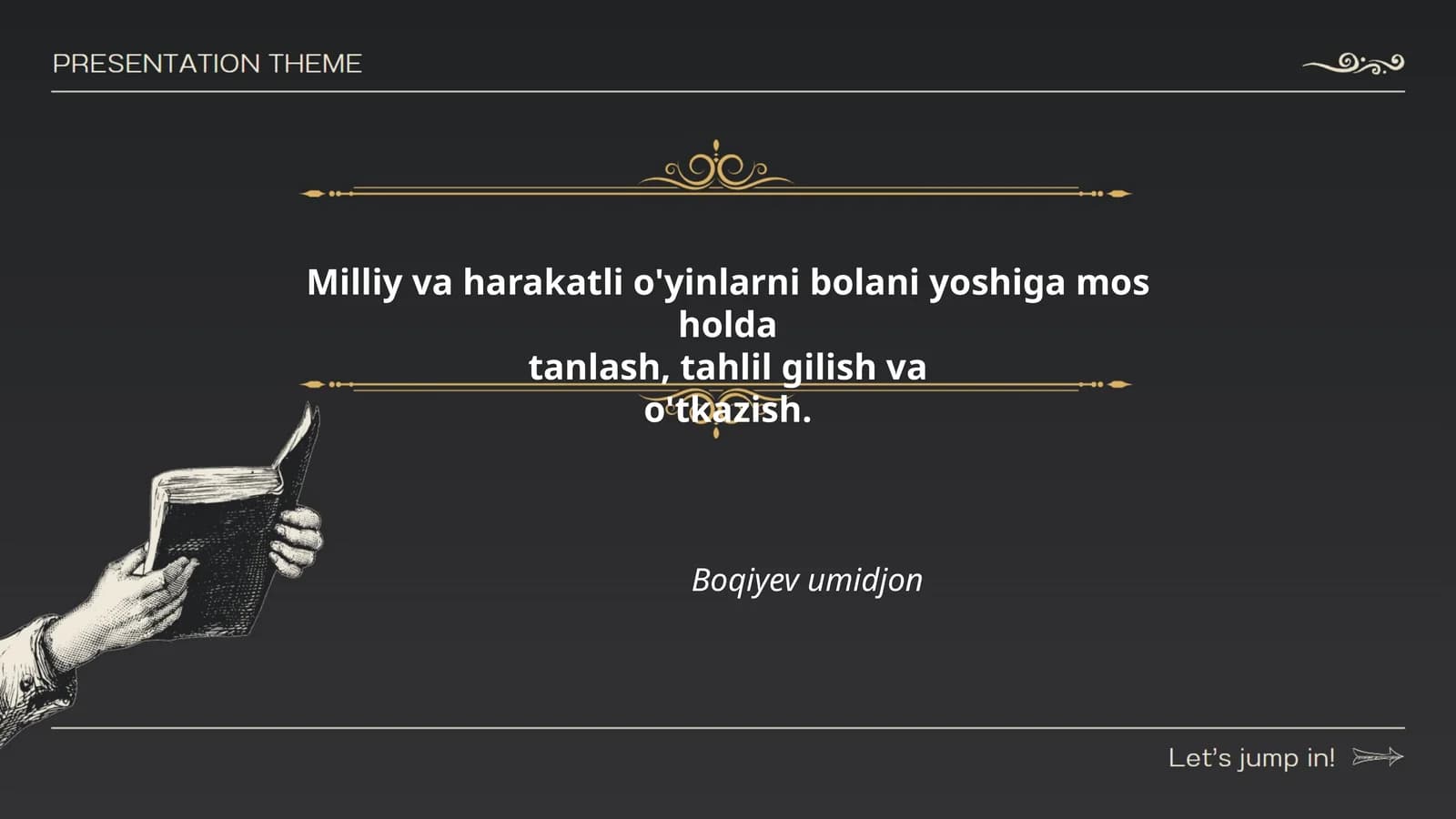 Yoshga mos o'yinlar konsepsiyasi
