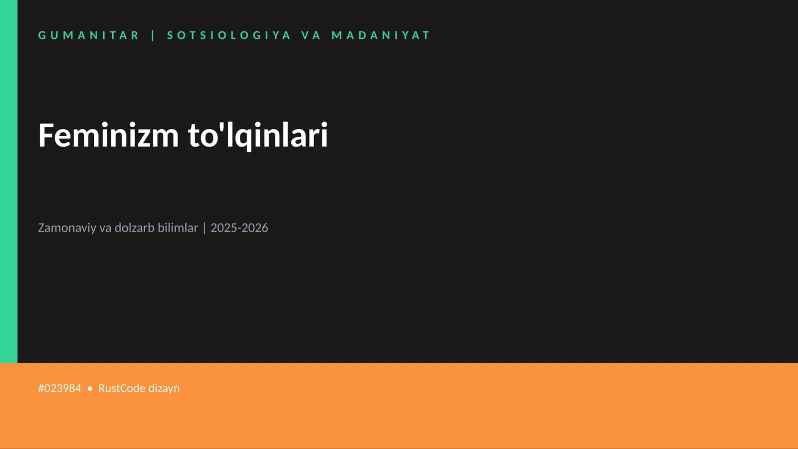Feminizm to'lqinlari