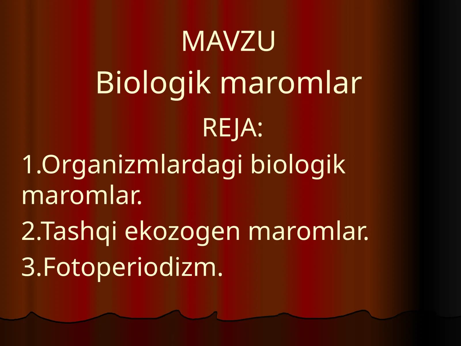 Biologik maromlar