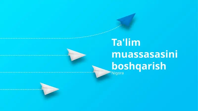 Moliyaviy rejalashtirish va resurslarni taqsimlash