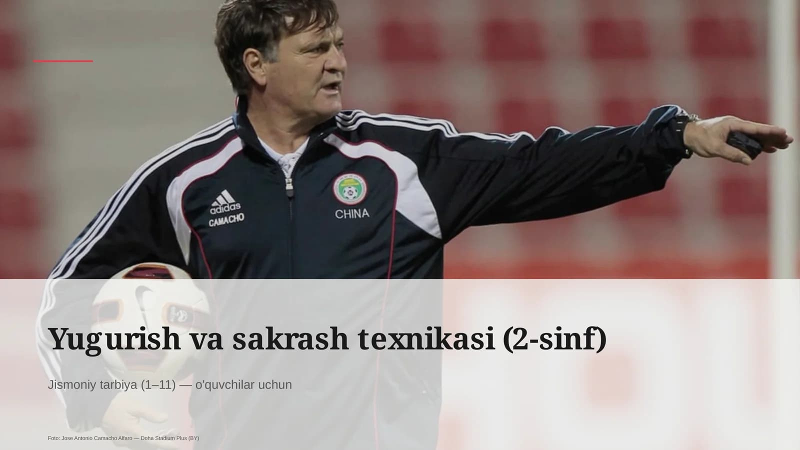 Yugurish va sakrash texnikasi (2-sinf)