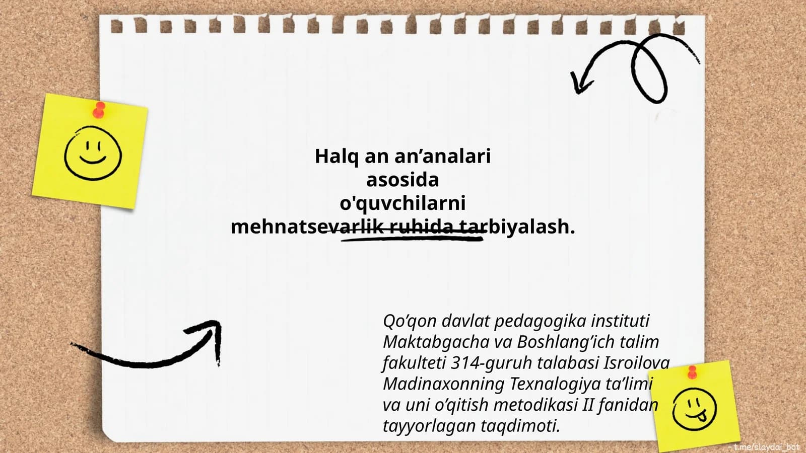 Texnalogiya ta’limi va uni o’qitish metodikasi II