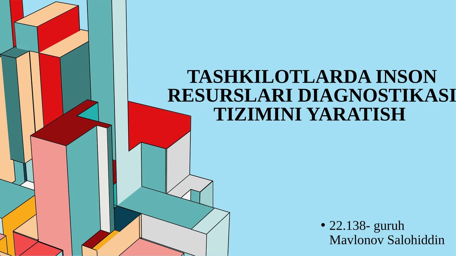 Inson Resurslari Diagnostikasi Tizimi