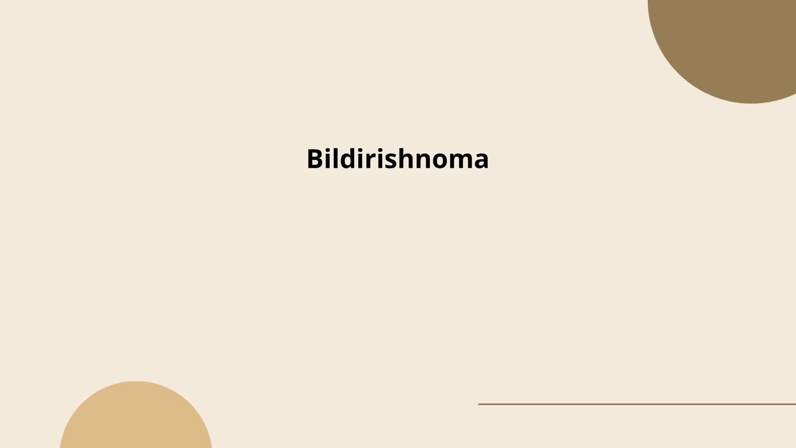 Bildirishnoma
