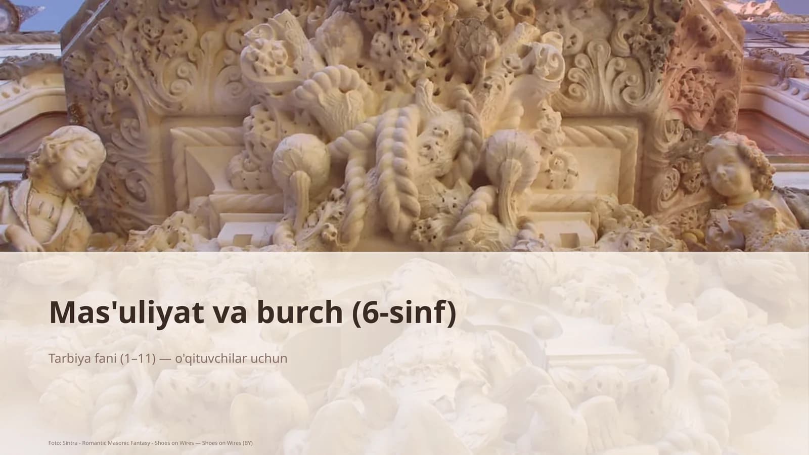 Mas'uliyat va burch (6-sinf)
