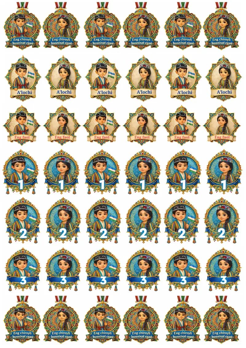 Ragʻbatlar A’lo baho – 5