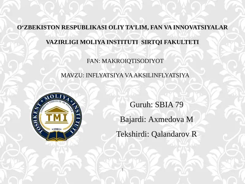 Makroiqtisodiyot