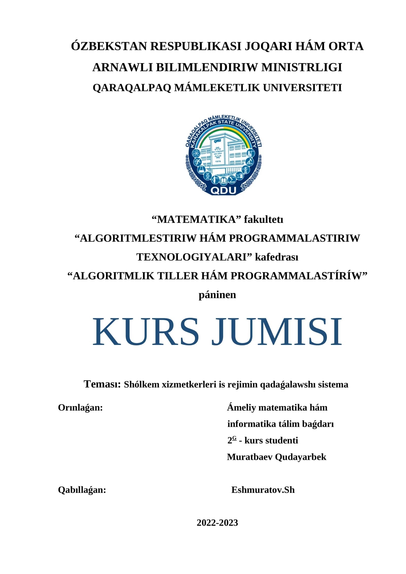 KURS JUMISI
