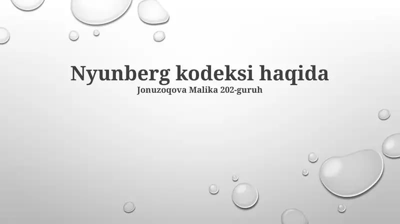 Nyunberg kodeksi