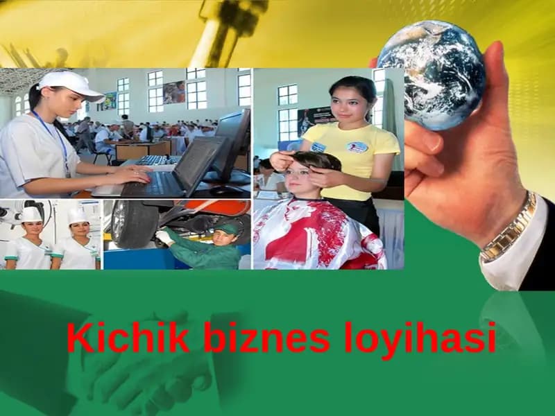 Kichik biznes loyihasi
