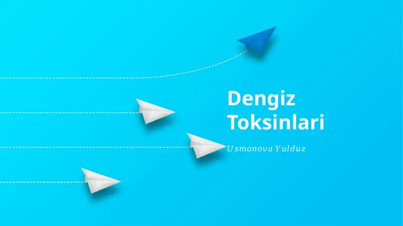 Dengiz Toksinlari