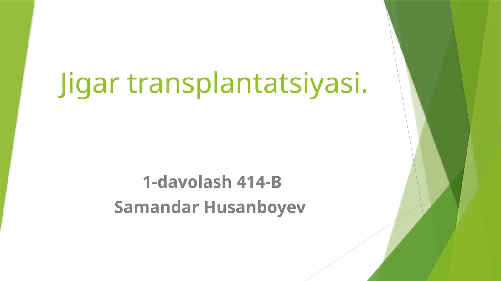 Jigartransplantatsiyasi