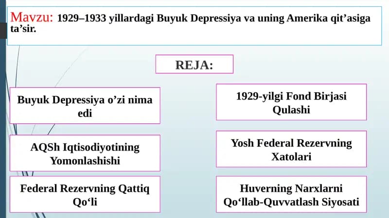 Buyuk Depressiya