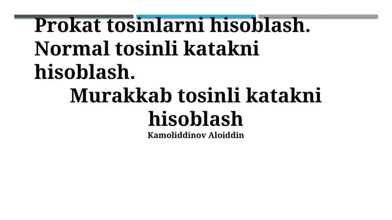 Toksin Ta'sirini Baholash