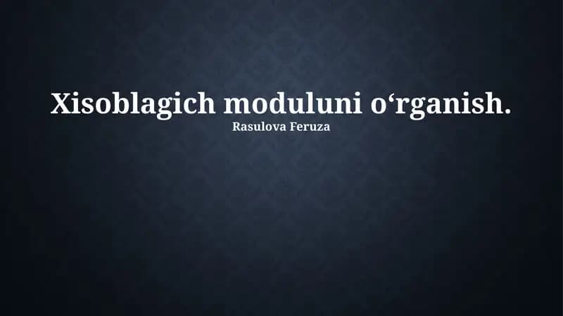 Dasturlash va Integratsiya