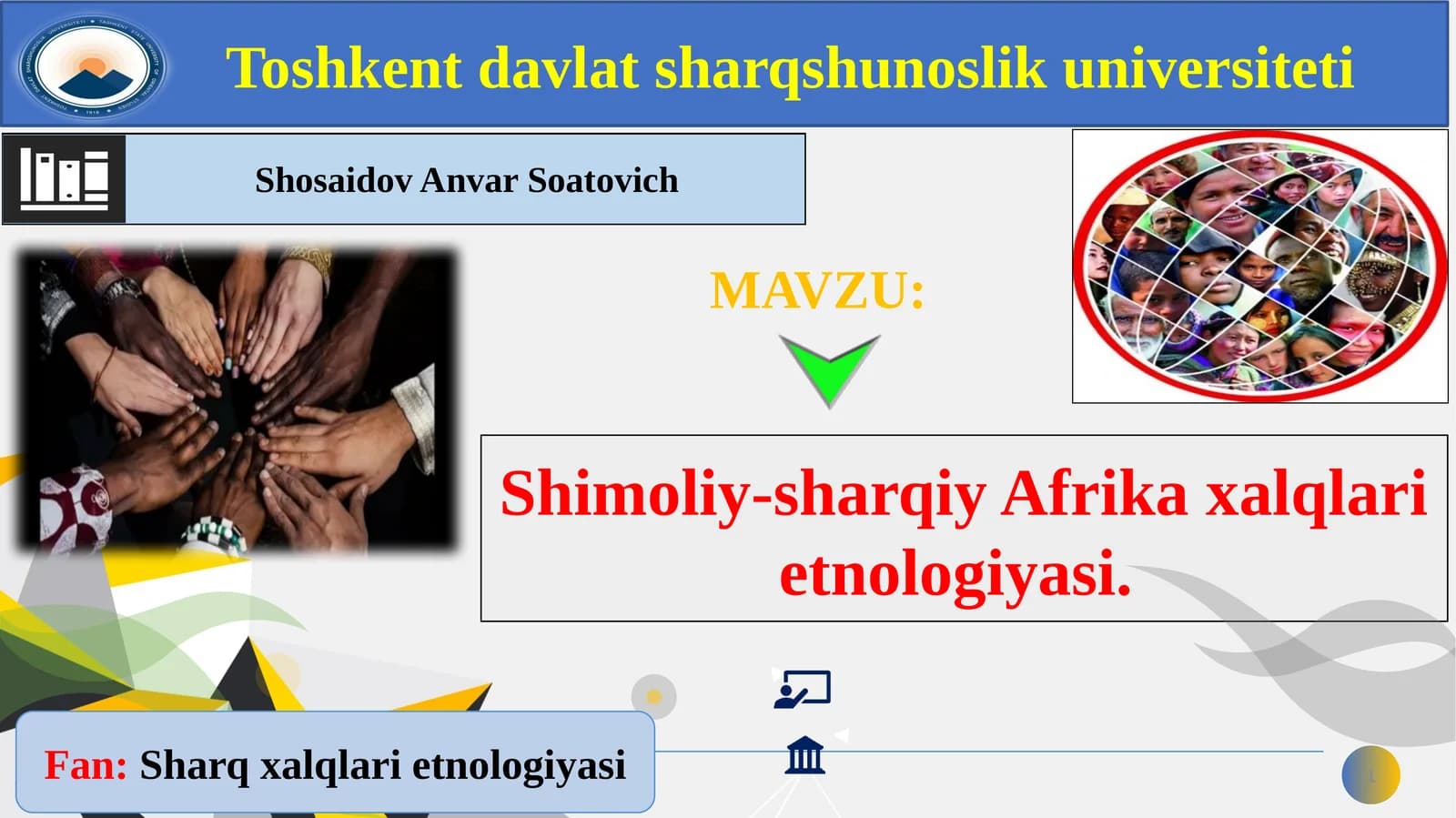 Sharq xalqlari etnologiyasi