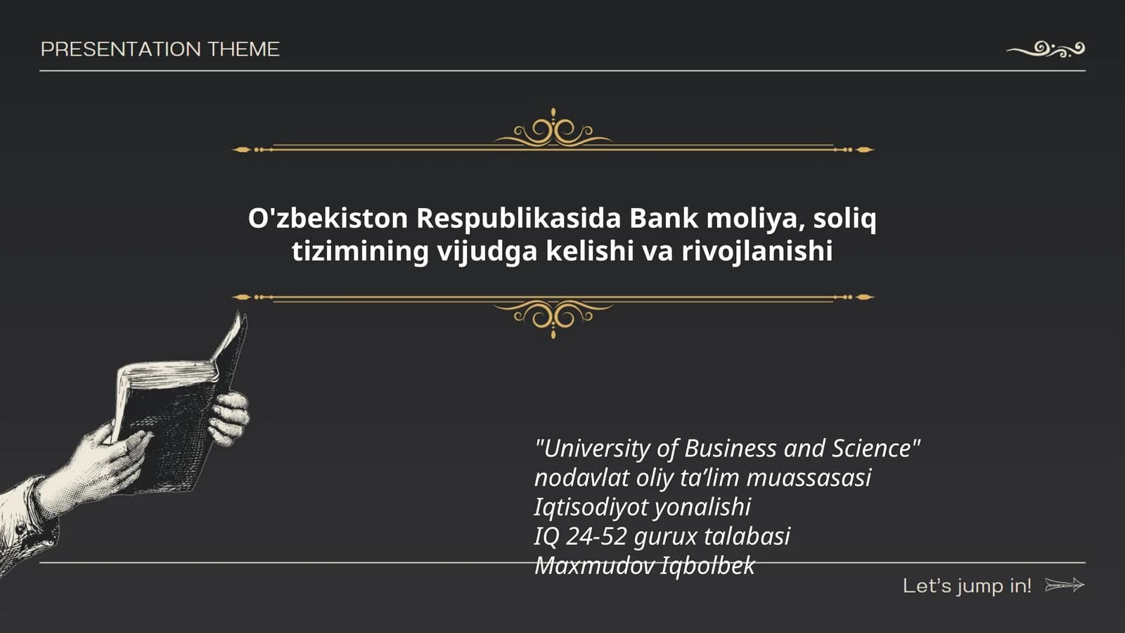University of Business and Science