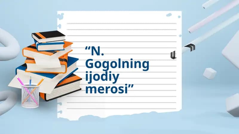 N. Gogolning ijodiy merosi