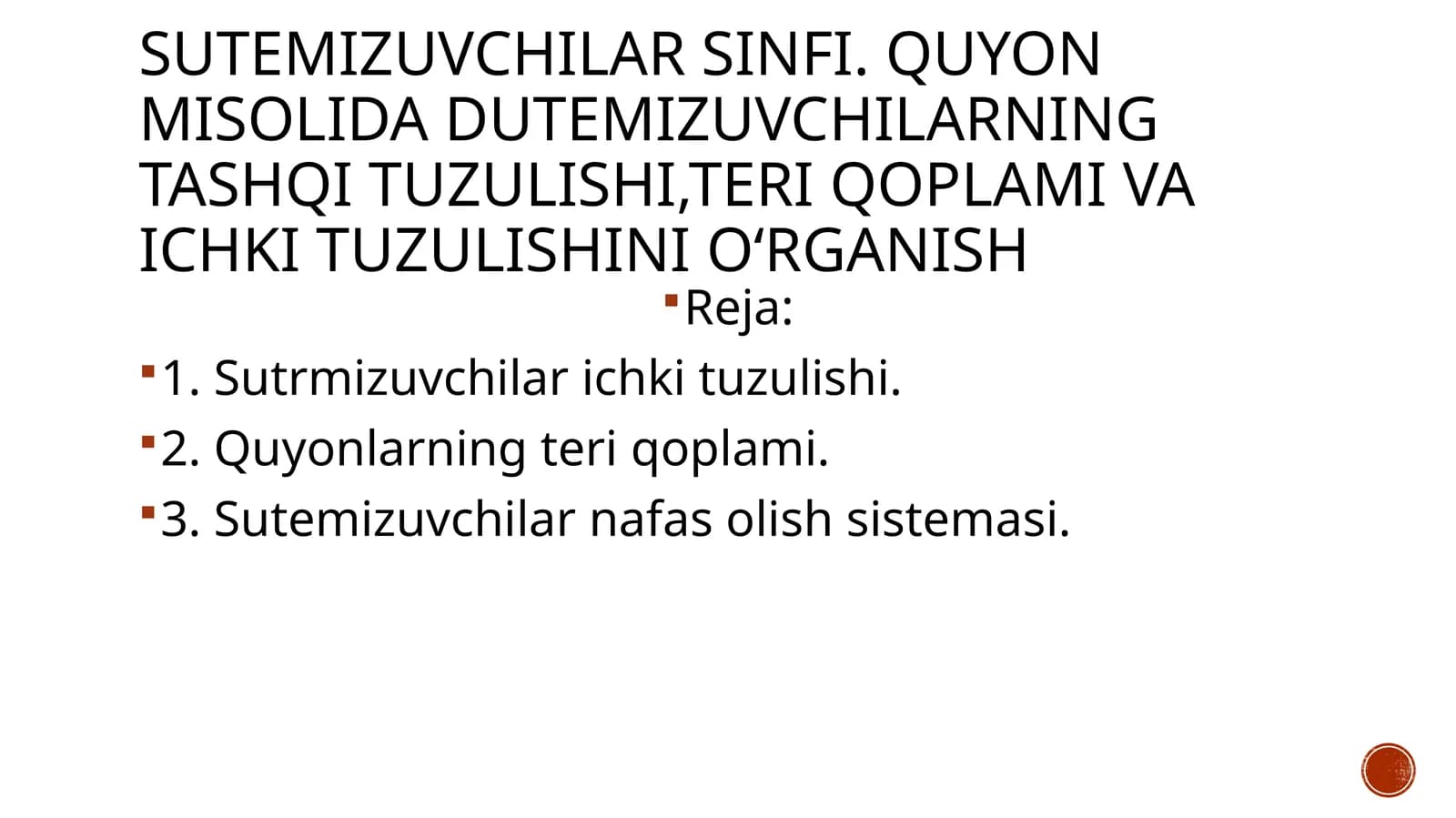 Sutemizuvchilar sinfi