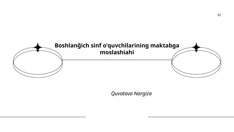Maktabga ilk qadamlar
