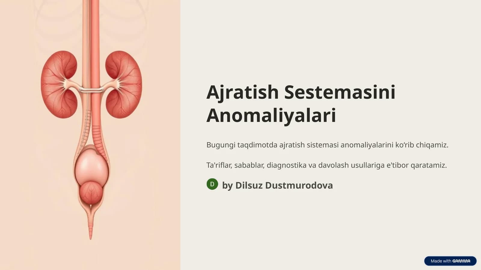 Ajratish Sestemasini Anomaliyalari