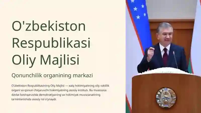 O'zbekiston Respublikasi Oliy Majlisi