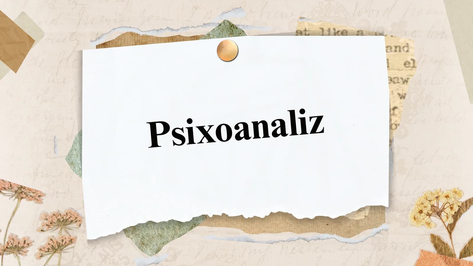 Psixoanaliz