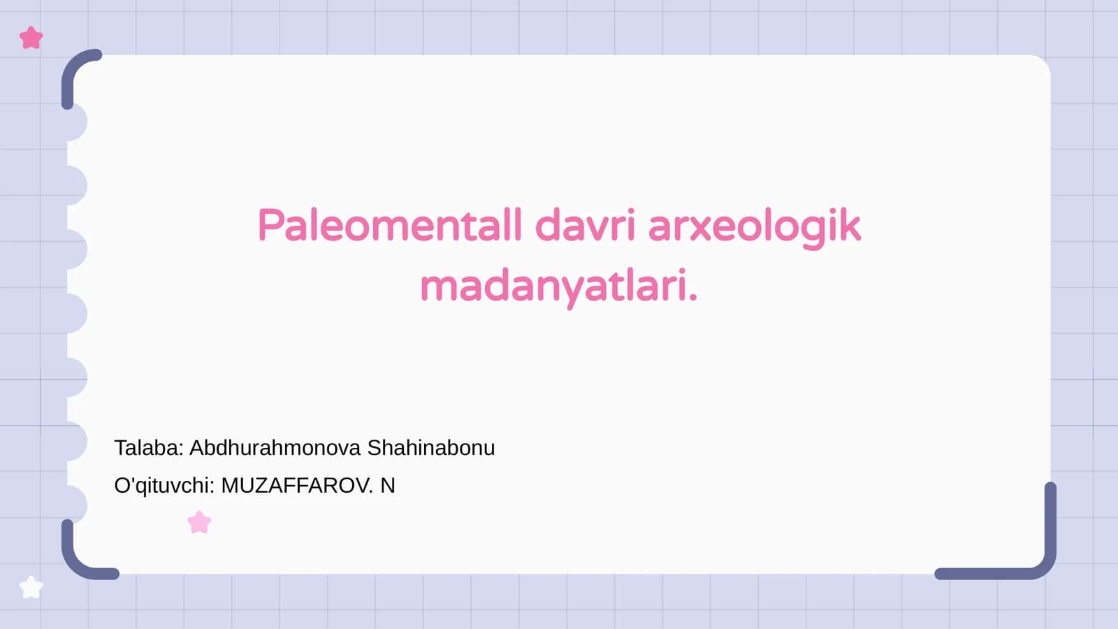Paleomedit davri arxeologik madanyatlari