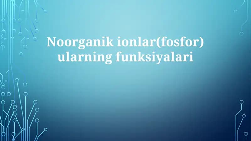 Fosfor