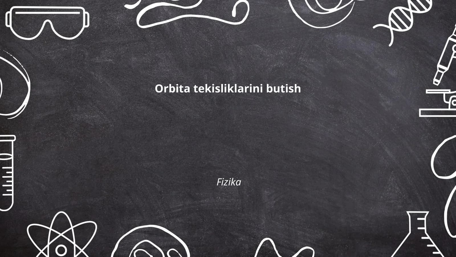 Orbitalar mexanikasi