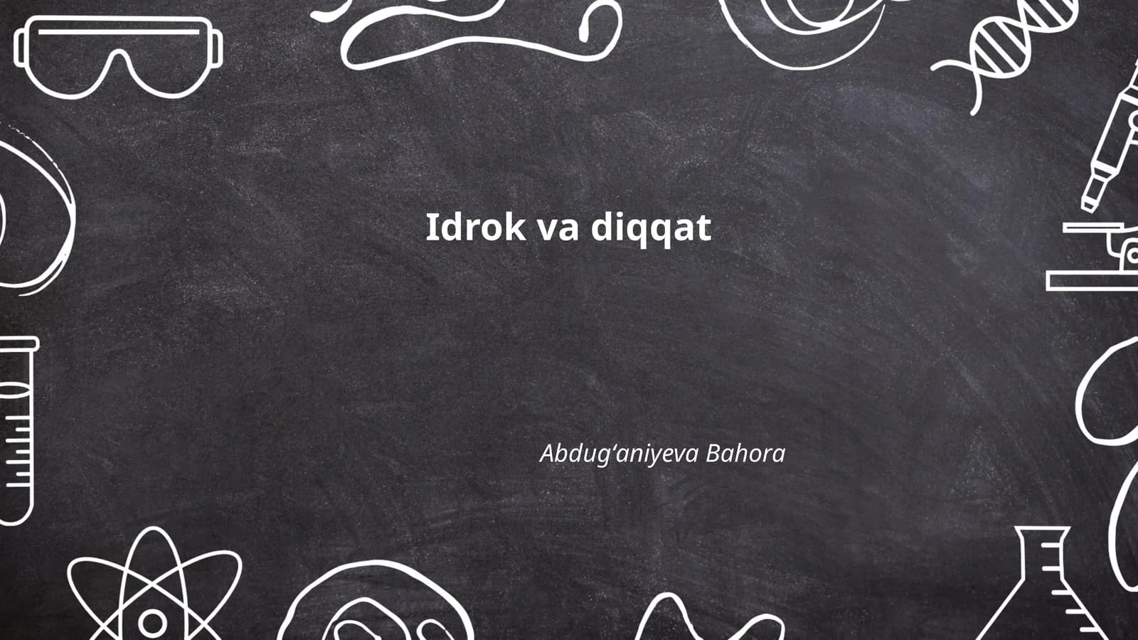 Idrok va diqqat