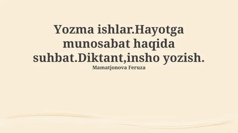 Ijodkorlik va Muloqot