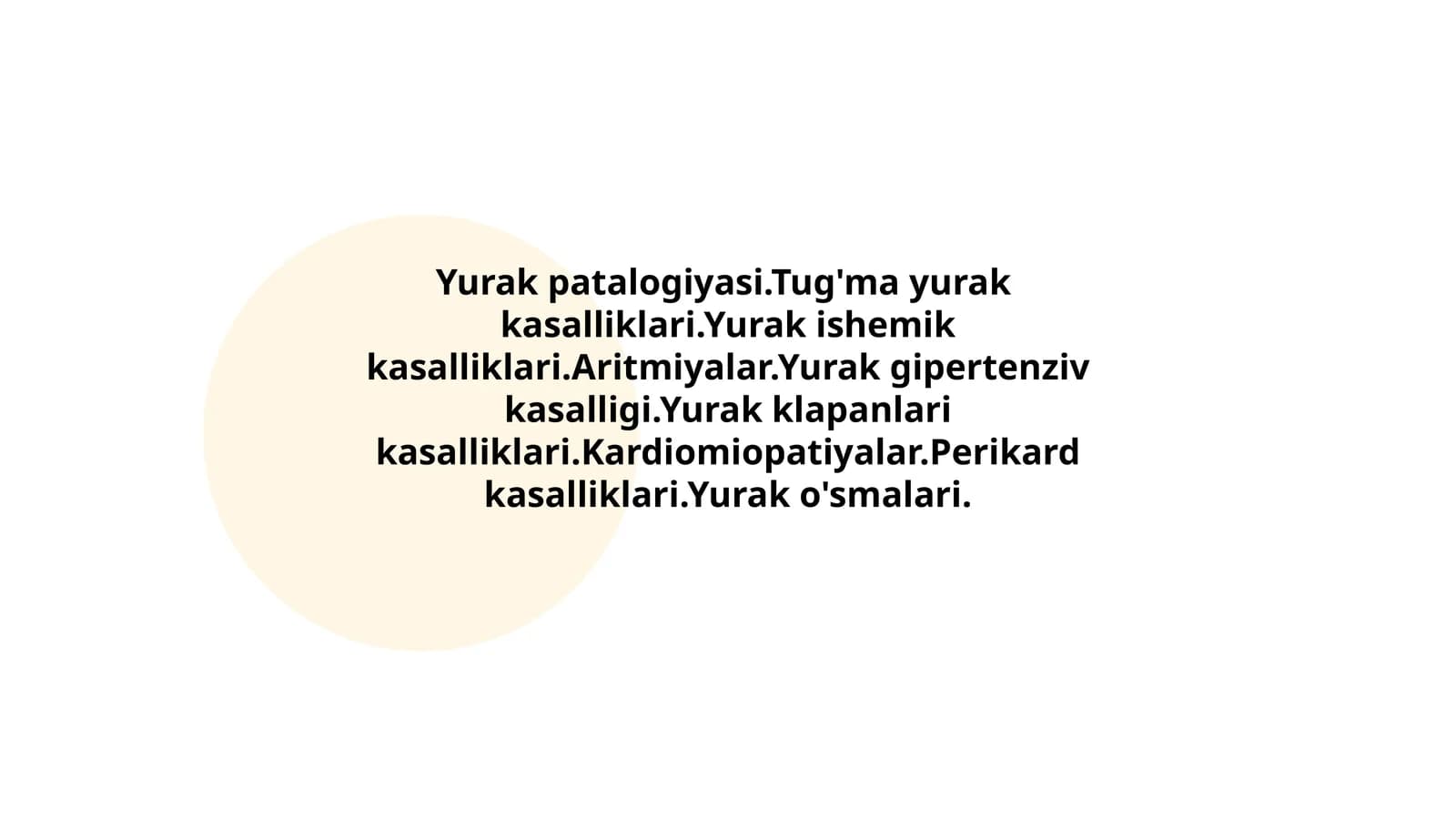 Yurak patalogiyasi